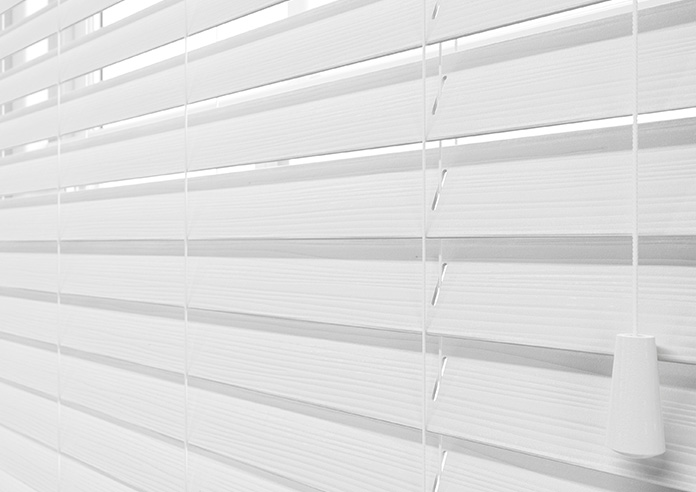 Ecowood, Brilliant White Fine Grain - Venetian Blind - Image 4